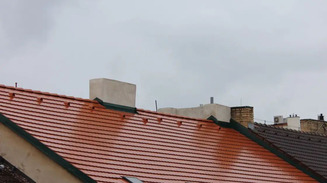 Tile roof on a Port St. Lucie home under a clear Florida sky